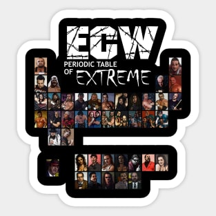 ECW Periodic Table Sticker